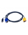 ATEN 2L-5203UP Kabel HD15 - SVGA + mysz + klawUSB  3.0m - nr 16