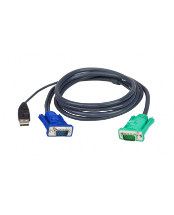 ATEN 2L-5205U Kabel HD15 - SVGA + mysz + klawUSB  5.0m