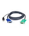 ATEN 2L-5205U Kabel HD15 - SVGA + mysz + klawUSB  5.0m - nr 32
