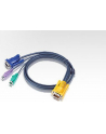 ATEN 2L-5206P Kabel HD15 - SVGA + myszPS + klawPS  6.0m - nr 16