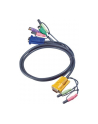 ATEN 2L-5302P Kabel HD15 - SVGA + myszPS + klawPS +  Audio 1.8m - nr 15