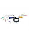 ATEN 2L-5302P Kabel HD15 - SVGA + myszPS + klawPS +  Audio 1.8m - nr 18