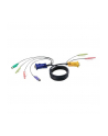 ATEN 2L-5302P Kabel HD15 - SVGA + myszPS + klawPS +  Audio 1.8m - nr 3