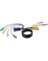 ATEN 2L-5303P Kabel HD15 - SVGA + myszPS + klawPS +  Audio 3 - nr 15
