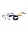 ATEN 2L-5303P Kabel HD15 - SVGA + myszPS + klawPS +  Audio 3 - nr 8