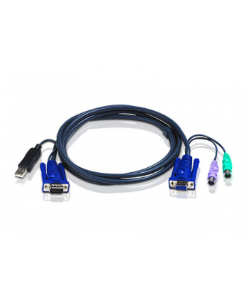 ATEN 2L-5503UP Kabel  SVGA+klawPS+myszPS / USB 3.0m nr 2
