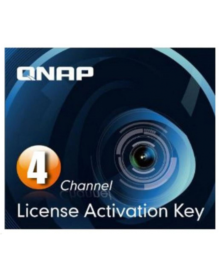 QNAP 4 license activation key for Surveillance Station Pro główny
