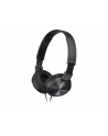Słuchawki nauszne zamknięte składane, czarne SONY MDRZX310B.AE - nr 3