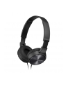 Słuchawki nauszne zamknięte składane, czarne SONY MDRZX310B.AE - nr 4