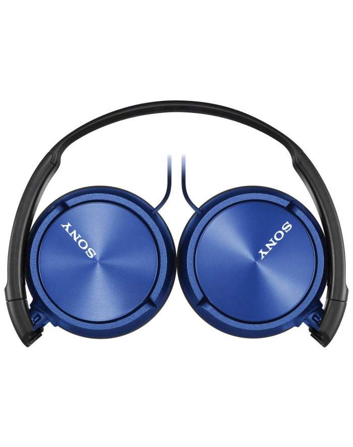 Słuchawki nauszne zamknięte składane, niebieskie SONY MDRZX310L.AE główny