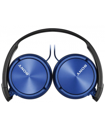 Słuchawki nauszne zamknięte składane, niebieskie SONY MDRZX310L.AE
