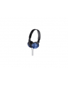 Słuchawki nauszne zamknięte składane, niebieskie SONY MDRZX310L.AE - nr 2