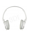Słuchawki nauszne zamknięte składane, białe SONY MDRZX310W.AE - nr 3