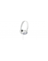 Słuchawki nauszne zamknięte składane, białe SONY MDRZX310W.AE - nr 12