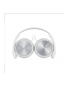 Słuchawki nauszne zamknięte składane, białe SONY MDRZX310W.AE - nr 15