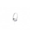 Słuchawki nauszne zamknięte składane, białe SONY MDRZX310W.AE - nr 2