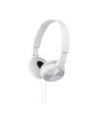 Słuchawki nauszne zamknięte składane, białe SONY MDRZX310W.AE - nr 33