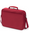 Dicota Multi BASE 15 - 17.3 Red czerwona torba na notebook - nr 7