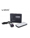 Switch HDMI 3 porty + pilot SAVIO CL-28 - nr 6