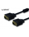 Kabel VGA (M) – VGA (M) ekranowany +2 feryty SAVIO CL-29 1,8 - nr 7