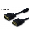 Kabel VGA (M) – VGA (M) ekranowany +2 feryty SAVIO CL-29 1,8 - nr 3