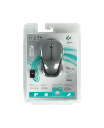 Logitech Mysz Optyczna Bezprzew. Wireless Mouse M235 black