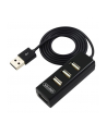 Hub Unitek 4x USB 2.0 mini czarny Y-2140 - nr 7