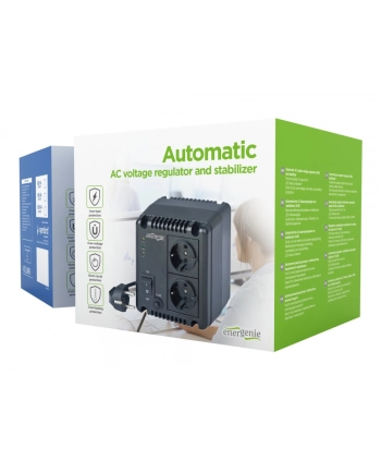STABILIZATOR NAPIĘCIA AVR GEMBIRD-ENERGENIE LED 230V, 1000VA