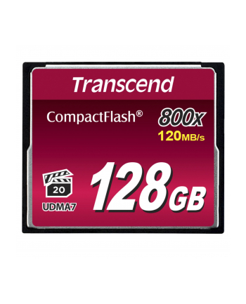 Transcend memory card 128GB Compact Flash 800x