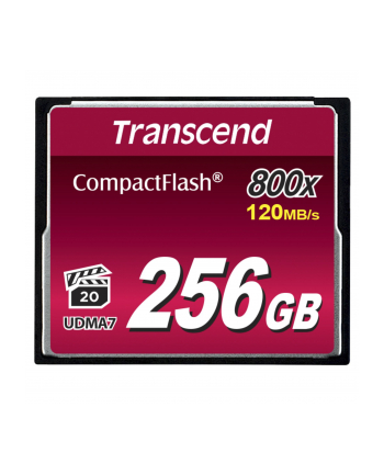 Transcend memory card 256GB Compact Flash 800x