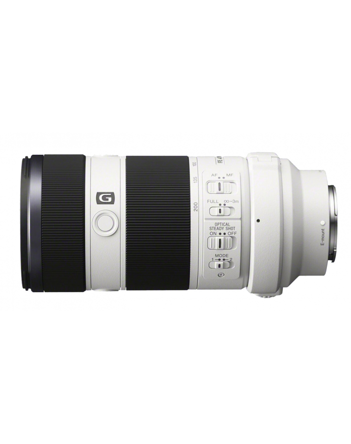 Sony SEL-70200 E70-200mm, F4 G OSS zoom lens główny