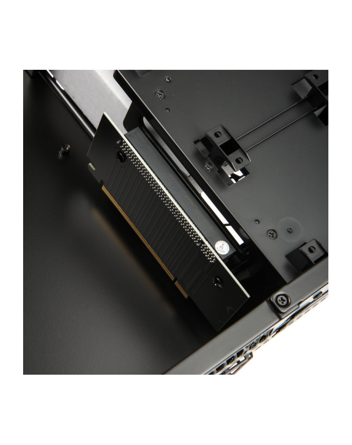 SilverStone Milo ML07B HTPC/ desktop case, USB 3.0 x2, black, w/o PSU główny