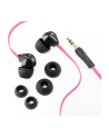 Veho 360° Z-1 Earbuds, Pink/ Compatible with all devices using 3.5mm output jack/ 10mm Speaker with Bass Enhancement/ Qube Noise Isolating Technology/ Sound Sensitivity: 105db +/- 3bd/  Impedance: 18 ohms - nr 7