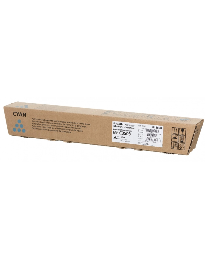 Ricoh Print Cartridge Cyan MP C3503 główny
