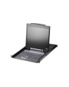 ATEN KVM 8 port LCD 19'' + keyboard + touchpad PS/2 or USB, 1U 19'' Rack - nr 5