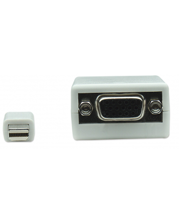 Manhattan Adapter Mini-DisplayPort męski na VGA żeński, aktywny