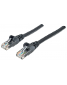 Intellinet Network Solutions Intellinet patch cord RJ45, kat.6 UTP, 0,5m czarny, 100% miedź - nr 10