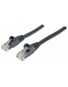 Intellinet Network Solutions Intellinet patch cord RJ45, kat.6 UTP, 0,5m czarny, 100% miedź - nr 14
