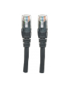 Intellinet Network Solutions Intellinet patch cord RJ45, kat.6 UTP, 0,5m czarny, 100% miedź - nr 7