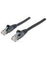 Intellinet Network Solutions Intellinet patch cord RJ45, kat. 6 UTP, 1m czarny, 100% miedź - nr 2