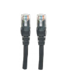 Intellinet Network Solutions Intellinet patch cord RJ45, kat. 6 UTP, 1m czarny, 100% miedź - nr 32
