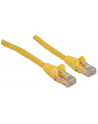 Intellinet Network Solutions Intellinet patch cord RJ45, kat. 6 UTP, 0.5m żółty, 100% miedź - nr 7