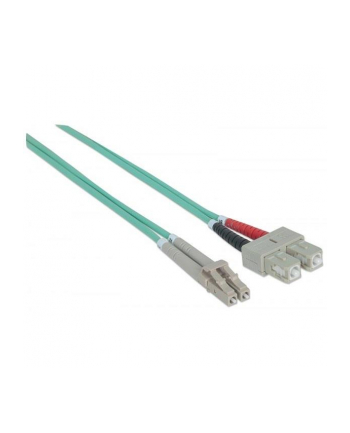 Intellinet Network Solutions Intellinet Światłowód krosowy LC-SC duplex 1m 50/125 OM3 wielomodowy