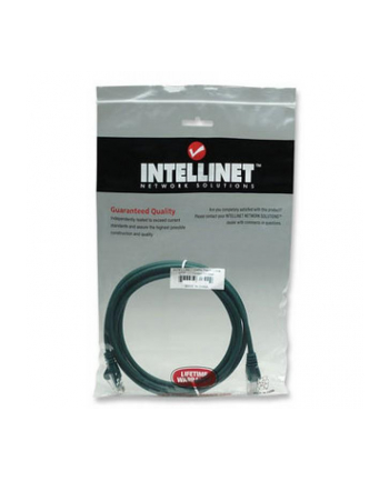 Intellinet Network Solutions Intellinet patch cord RJ45, kat. 5e UTP, 3m zielony, 100% miedź