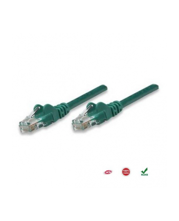 Intellinet Network Solutions Intellinet patch cord RJ45, kat. 5e UTP, 3m zielony, 100% miedź