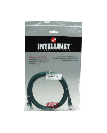 Intellinet Network Solutions Intellinet patch cord RJ45, kat. 5e UTP, 5m zielony, 100% miedź