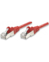 Intellinet Network Solutions Intellinet patch cord RJ45, kat. 6 UTP, 0.5m czerwony, 100% miedź - nr 10