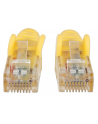 Intellinet Network Solutions Intellinet patch cord RJ45, kat. 6 UTP, 1m żółty, 100% miedź - nr 27