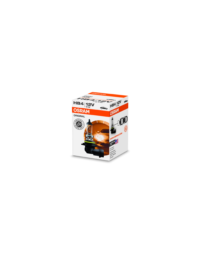 OSRAM Headlight Original 51W P22d 12V HB4 główny