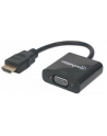 Manhattan Konwerter HDMI męski na VGA żeński - nr 21